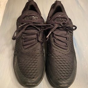 All Black Nike Air Max 270’s